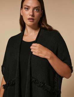 Marina Rinaldi Cardigan En Lin Avec Cordon | Autres Accessoires