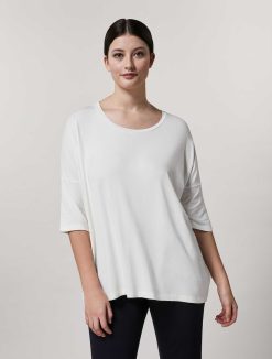 Marina Rinaldi T-Shirt En Jersey De Viscose | Hauts Et T-Shirts