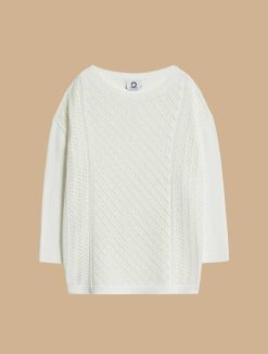 Marina Rinaldi Pull En Coton Sans Couture | Tricots