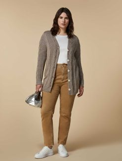 Marina Rinaldi Cardigan En Fil Lurex | Tricots