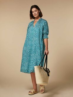 Marina Rinaldi Robe En Voile De Coton | Robes