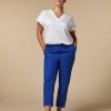 Marina Rinaldi Pantalon De Jogging En Melange De Lin | Pantalon