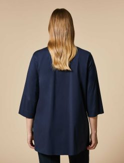 Marina Rinaldi Chemise En Popeline Extensible | Essentiel