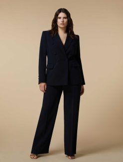 Marina Rinaldi Pantalon Large En Triacetate | Essentiel