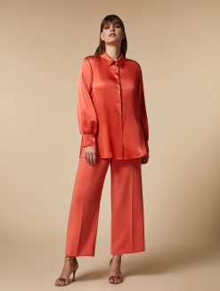 Marina Rinaldi Pantalon En Triacetate | Vetements De Ceremonie