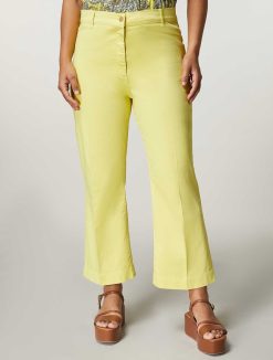 Marina Rinaldi Pantalon En Satin De Coton | Pantalon