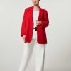 Marina Rinaldi Blazer Crepe Envers Satin | Veste Et Blazers