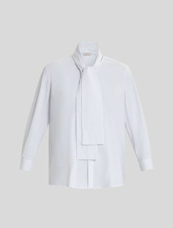 Marina Rinaldi Chemise En Popeline De Coton | Blouses Et Chemises