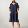 Marina Rinaldi Robe En Jersey De Coton | Robes