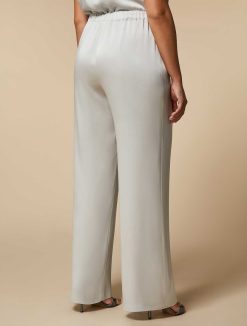 Marina Rinaldi Pantalon Envers En Satin | Costumes Formels