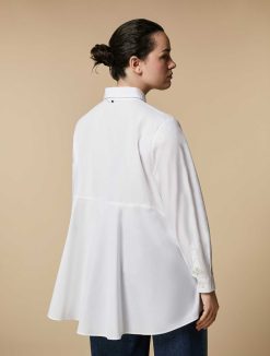 Marina Rinaldi Chemise Oversize En Popeline | Blouses Et Chemises