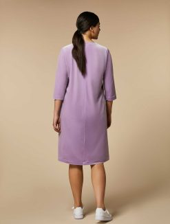 Marina Rinaldi Robe En Jersey De Velours | Robes