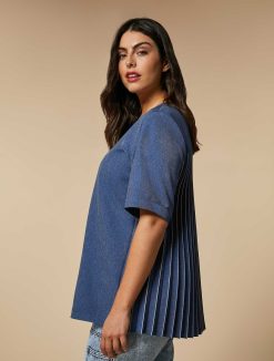 Marina Rinaldi Chemisier Aspect Denim | Blouses Et Chemises