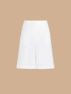 Marina Rinaldi Bermuda En Coton Extensible | Pantalon