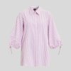 Marina Rinaldi Chemise En Toile De Lin Et De Coton | Blouses Et Chemises