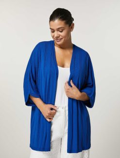 Marina Rinaldi Cardigan En Fil De Viscose | Tricots