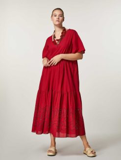 Marina Rinaldi Robe En Voile De Coton | Robes