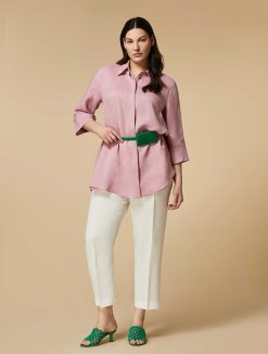 Marina Rinaldi Tunique En Lin | Blouses Et Chemises