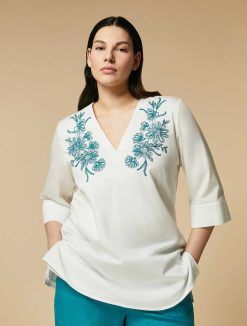 Marina Rinaldi Tunique En Coton | Blouses Et Chemises