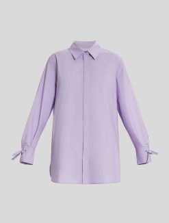 Marina Rinaldi Chemise En Popeline De Coton | Blouses Et Chemises