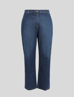 Marina Rinaldi Jean En Denim De Coton | Pantalon