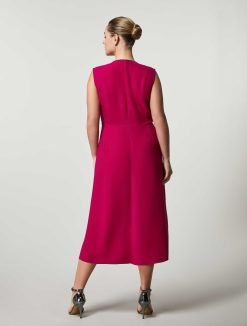 Marina Rinaldi Robe Envers En Crepe Satine | Robes