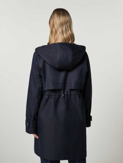 Marina Rinaldi Trench-Coat En Coton Deperlant | Manteaux Et Trenchs