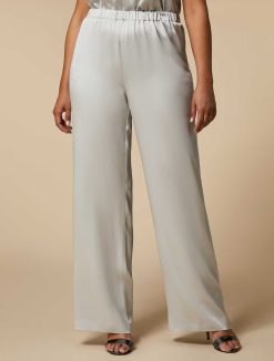 Marina Rinaldi Pantalon Envers En Satin | Costumes Formels