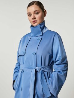 Marina Rinaldi Trench-Coat En Gabardine Deperlant | Manteaux Et Trenchs