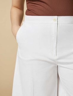 Marina Rinaldi Bermuda En Coton Extensible | Pantalon