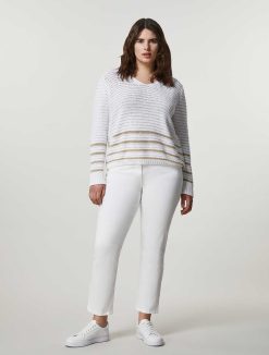 Marina Rinaldi Pantalon En Coton | Pantalon