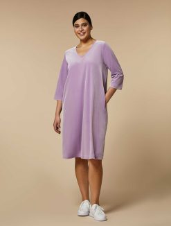 Marina Rinaldi Robe En Jersey De Velours | Robes