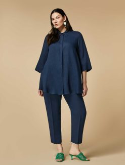 Marina Rinaldi Tunique En Lin | Blouses Et Chemises