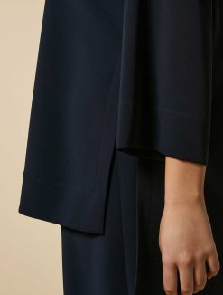 Marina Rinaldi Tunique En Cady Triacetate | Blouses Et Chemises