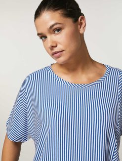 Marina Rinaldi T-Shirt En Jersey De Viscose | Hauts Et T-Shirts