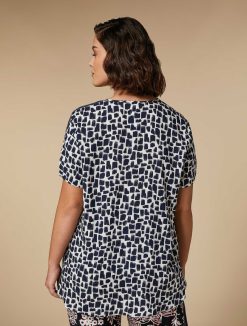 Marina Rinaldi Blouse Fluide Imprimee En Viscose | Blouses Et Chemises