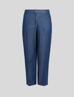 Marina Rinaldi Jean En Denim De Coton | Pantalon