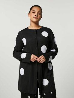 Marina Rinaldi Manteau En Coton Jacquard | Manteaux Et Trenchs