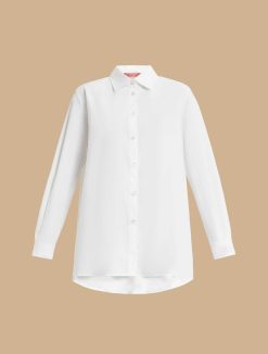 Marina Rinaldi Chemise Oversize En Popeline | Blouses Et Chemises