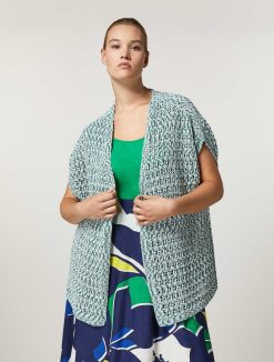 Marina Rinaldi Cardigan En Fil De Coton | Tricots