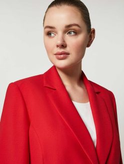 Marina Rinaldi Blazer Crepe Envers Satin | Veste Et Blazers