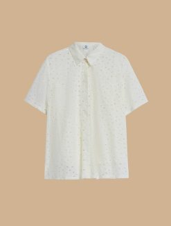 Marina Rinaldi Chemise En Voile De Coton | Blouses Et Chemises