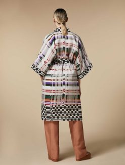 Marina Rinaldi Tunique Style Kimono En Lin | Blouses Et Chemises