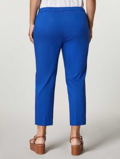 Marina Rinaldi Pantalon En Popeline De Coton | Pantalon