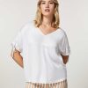 Marina Rinaldi Blouse En Serge De Viscose | Blouses Et Chemises