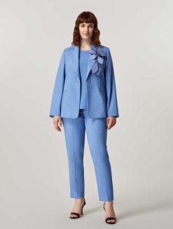 Marina Rinaldi Veste Blazer Aspect Basket | Veste Et Blazers