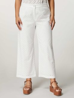 Marina Rinaldi Pantalon En Mousseline De Coton | Pantalon