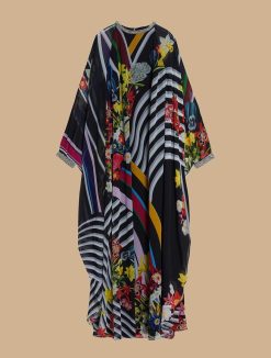 Marina Rinaldi Robe Caftan En Georgette | Robes