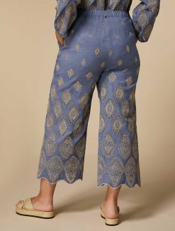 Marina Rinaldi Pantalon Court Brode | Pantalon