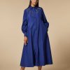 Marina Rinaldi Robe Chemise En Taffetas | Robes